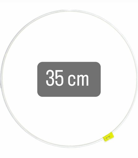 Obruč na lapače snov 35cm BIELA