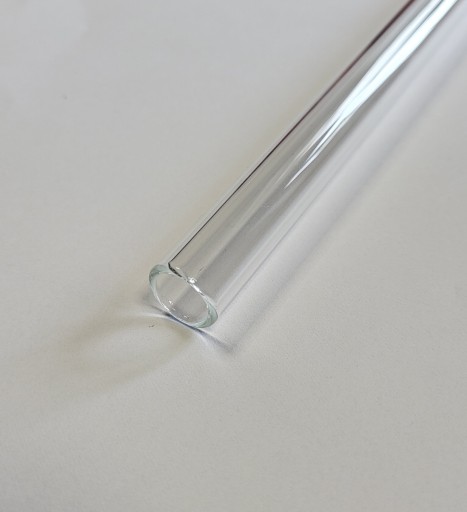 Rúrka z borosilikátového skla 13x1,5x250mm