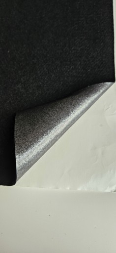 Samolepiaca plsť ČIERNA 1 mm koberec Mäkká podložka