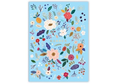 Zápisník Garden Interprint s mriežkou A4/60