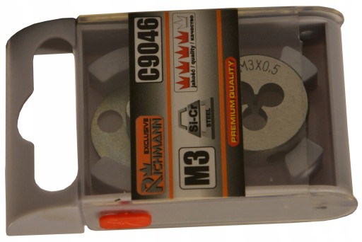 DIE M3 x 0,5 mm s vodidlom