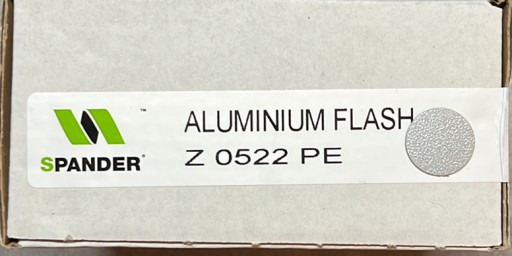 Spander Kronospan K-0522 PE Aluminium Flash nábytková hmoždinka