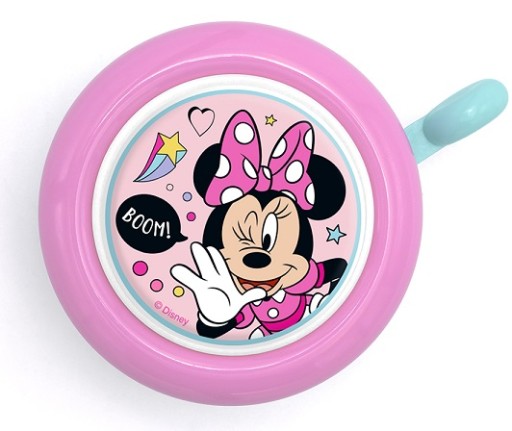 DISNEY MINNIE kovový zvonček na riadidlá bicykla