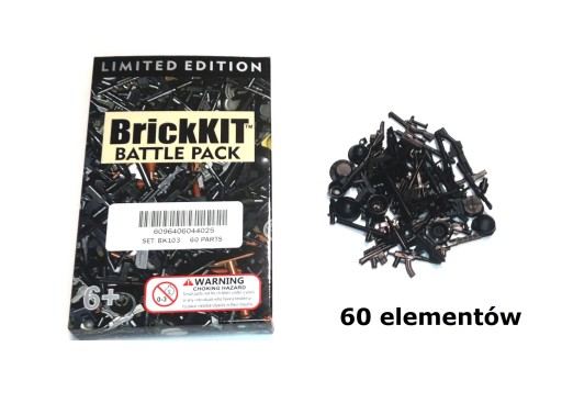 BrickKIT Pušky pre minifigúrky z druhej svetovej vojny zbrane BK103