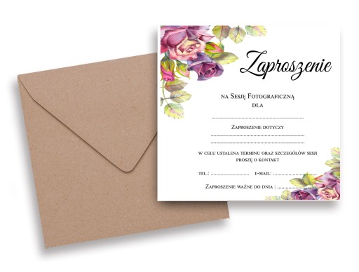 Voucher Pozvánka na fotenie
