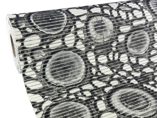 Metrová kúpeľňová predložka Protišmykový koberček Vlastná veľkosť sivá 10x65 cm
