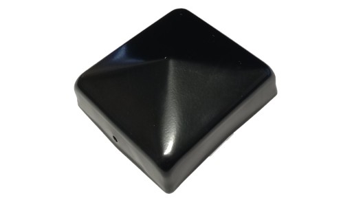 krytka strechy, krytka stĺpika, profil 80x80, čierna