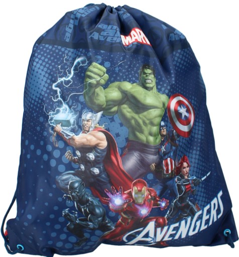 GYMNASTICKÁ TAŠKA VADOBAG MARVEL AVENGERS NÁMORNÍCKA MODRÁ