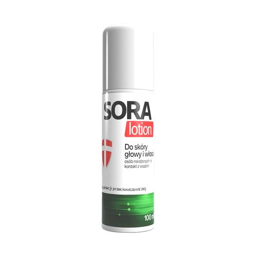 SORA Pleťová voda na pokožku hlavy a vlasy - 100 ml