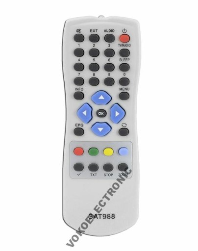 Diaľkové ovládanie k tuneru Technisat TS35/T DIGI S2 CD sat988