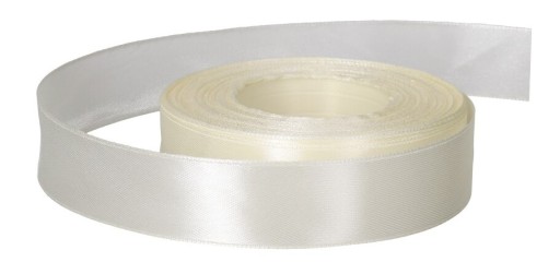 SATÉNOVÁ STUHA 25MM 32M ECRU