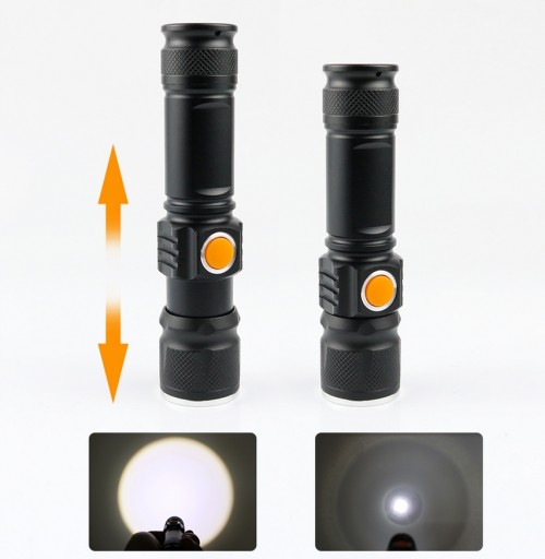 MINI LED BATERKA USB ZOOM KĽÚČENKA NABÍJATEĽNÁ