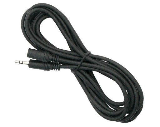 Predlžovací kábel malý jack 3,5 stereo kábel zástrčka 1,5 m (0445a)