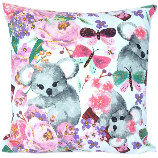 Obliečka na vankúš 50x60 KOALA S KVETMI