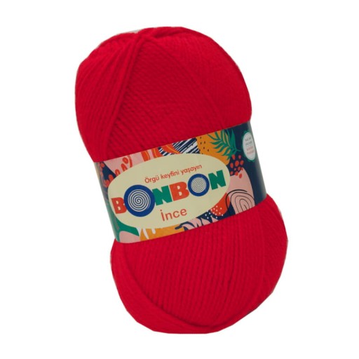 Nako BonBon Ince 98211 červená