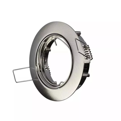 V-TAC GU10 Očko okrúhle pohyblivé Satin VT-779