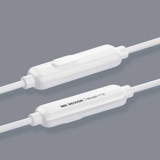 Dizajnové slúchadlá do uší WK s konektorom USB typu C