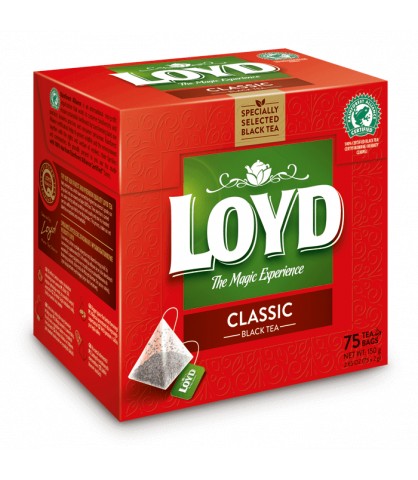 Classic Black Tea Express 100% certifikovaný čierny čaj 75T LOYD