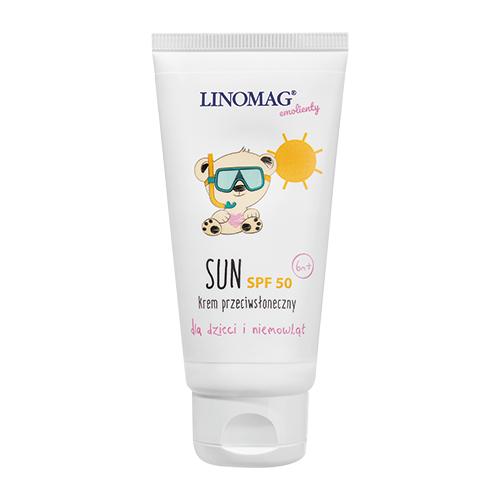 LINOMAG Opaľovací krém SPF50 pre deti 50m