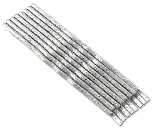 VLASOVÉ PRIPS, 8 KS - STRIEBORNÉ GLITRKY