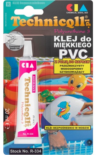 TECHNICQLL PVC LEPIDLO NA MÄKKÉ PLASTY PVC 20ml
