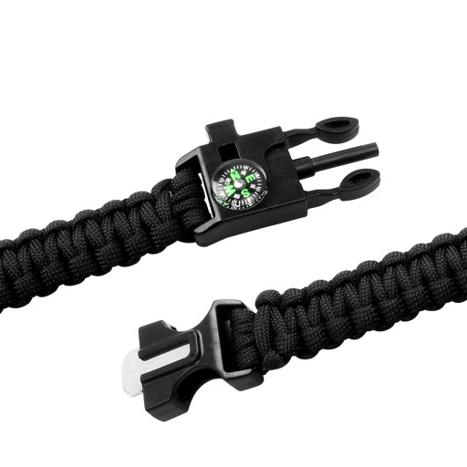 NÁRAMOK PREŽITIA S KOMPASOM PARACORD 5 V 1
