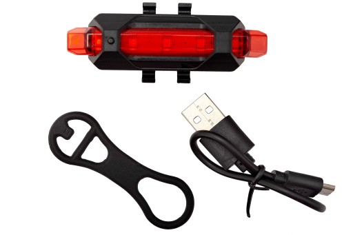 ZADNÁ LAMPA VLB FOX 120LM 200MAH LED USB