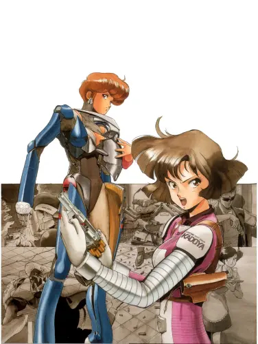 Anime Bubblegum Crisis Plaster BGC_010 A3 (vlastné)