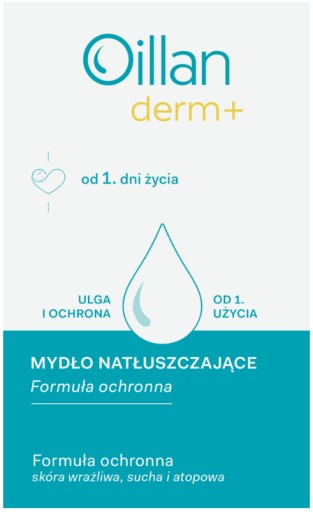 Oillan Derm+ hydratačné mydlo 100g