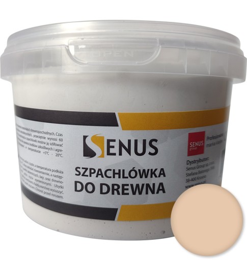 Senus výplň na drevo 1kg SVETÝ BUK