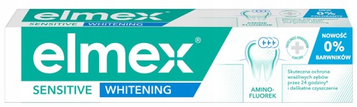 ELMEX SENSITIVE BIELIACA ZUBNÁ PASTA OCHRANA CITLIVÝCH ZUBOV 75ml