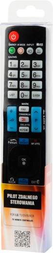 UNIVERZÁLNE DIAĽKOVÉ OVLÁDANIE PRE TV VCR DVR LG SMART VŠETKY MODELY