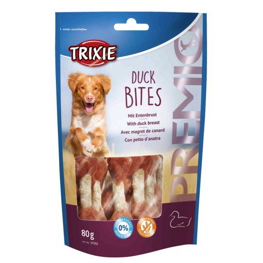 TRIXIE SNACKI Premio kačacia pochúťka pre psov 80g
