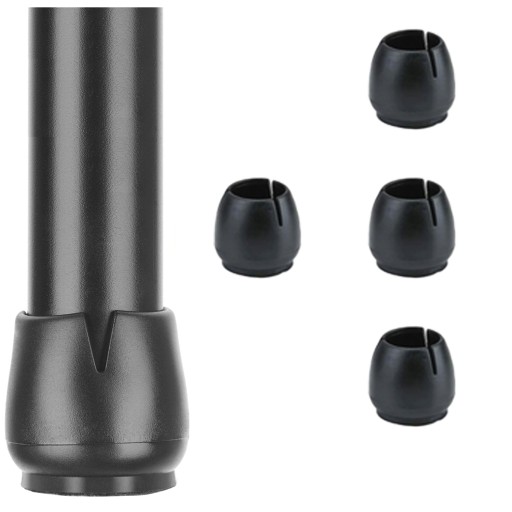 4 ks Plstené poťahy na nohy stoličiek 17-21 mm