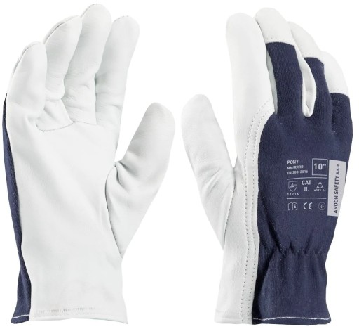 Rukavice Ardon Pony KOZIA KOŽA veľkosť 10 - XL 1 pár PRESNÁ KVALITA