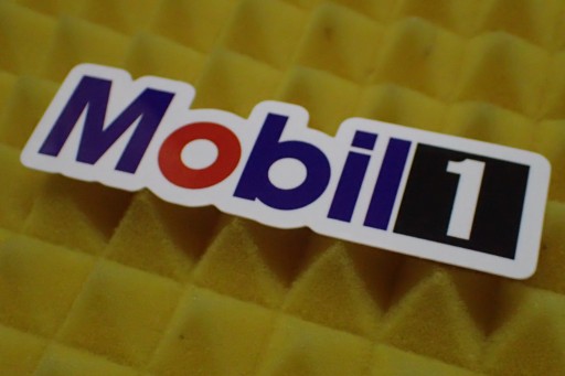 NÁLEPKA MOBIL MOBIL1 DAKAR NÁLEPKA 11,5 x 3 cm