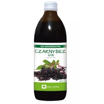 ALTERMEDICA šťava z čiernej bazy - 500 ml