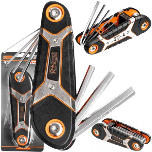 SÚPRAVA IMMERNÝCH KĽÚČOV SKLADACÍ BICYKEL 1,5-8mm 8 ELEMENTS RICHMANN C6609