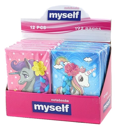 A5 MÄKKÝ DENNÍK NOTEBOOK PONY S BRITSKÝM 6690