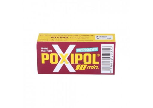 Poxipol epoxidové lepidlo transparentné 16g / 14ml