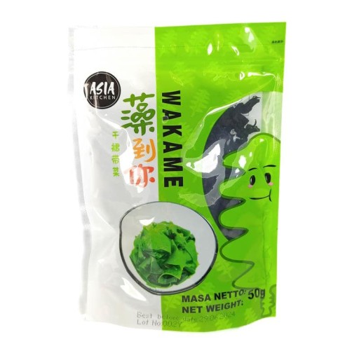 Wakame, sušené morské riasy 50g - Asia Kitchen