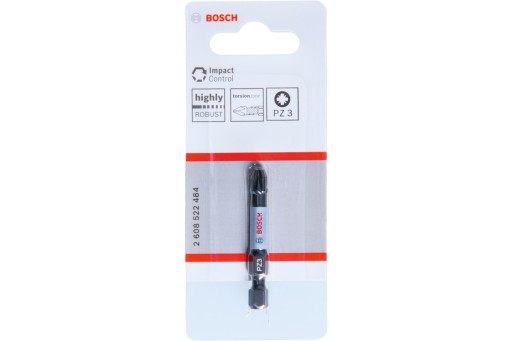 Čepelový bit PZ3 50mm Kontrola nárazu BOSCH
