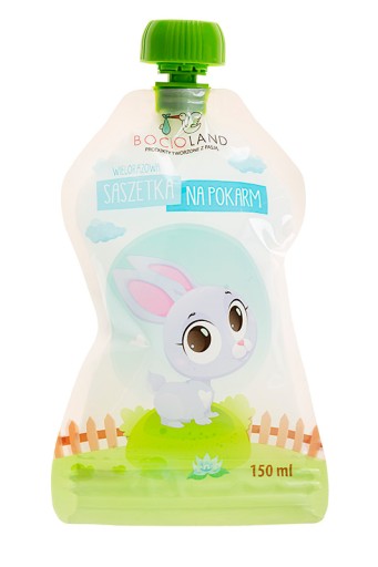 Opätovne použiteľná SACHET TUBE na jedlo