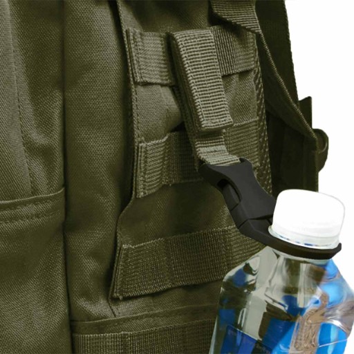 Držiak JB Tacticals MOLLE Zelený držiak na fľašu
