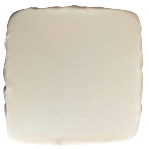 Štvorcový vankúš na taburetku 30x30 BÉŽOVÁ