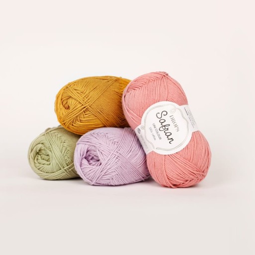 Priadza Drops Safran / 70 orchidea