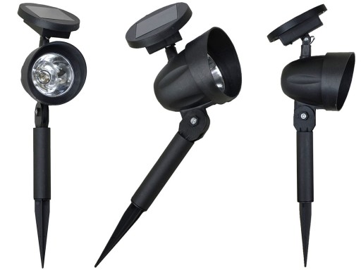 solárne svietidlo 3 LED BACKLIGHT reflektor P-243