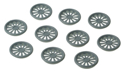 PLASTOVÝ NÁBYTOK VETRACÍ 40mm SIVÁ 10 kusov