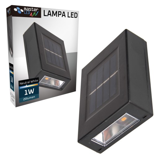 LED SOLÁRNA LAMPA SO SNÍMAČOM DO VONKAJŠEJ ZÁHRADY