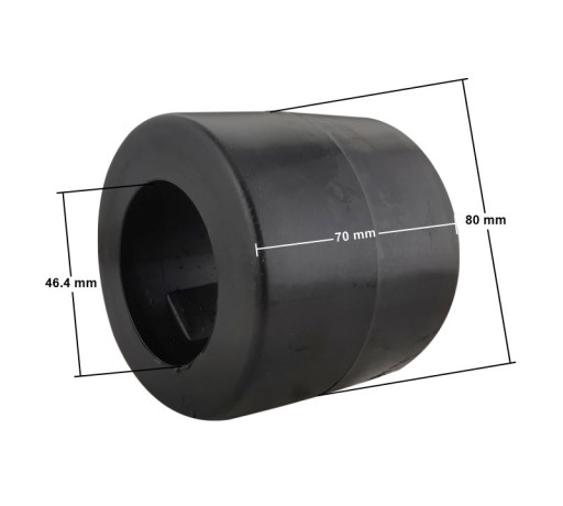 Valec pre paletový vozík 80x70 mm
